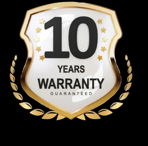 10 Year Warranty